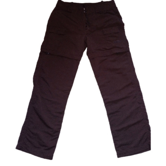 The North Face Straight Leg Convertible Zip Off Pants Women's Size 12 - Picture 1 of 15